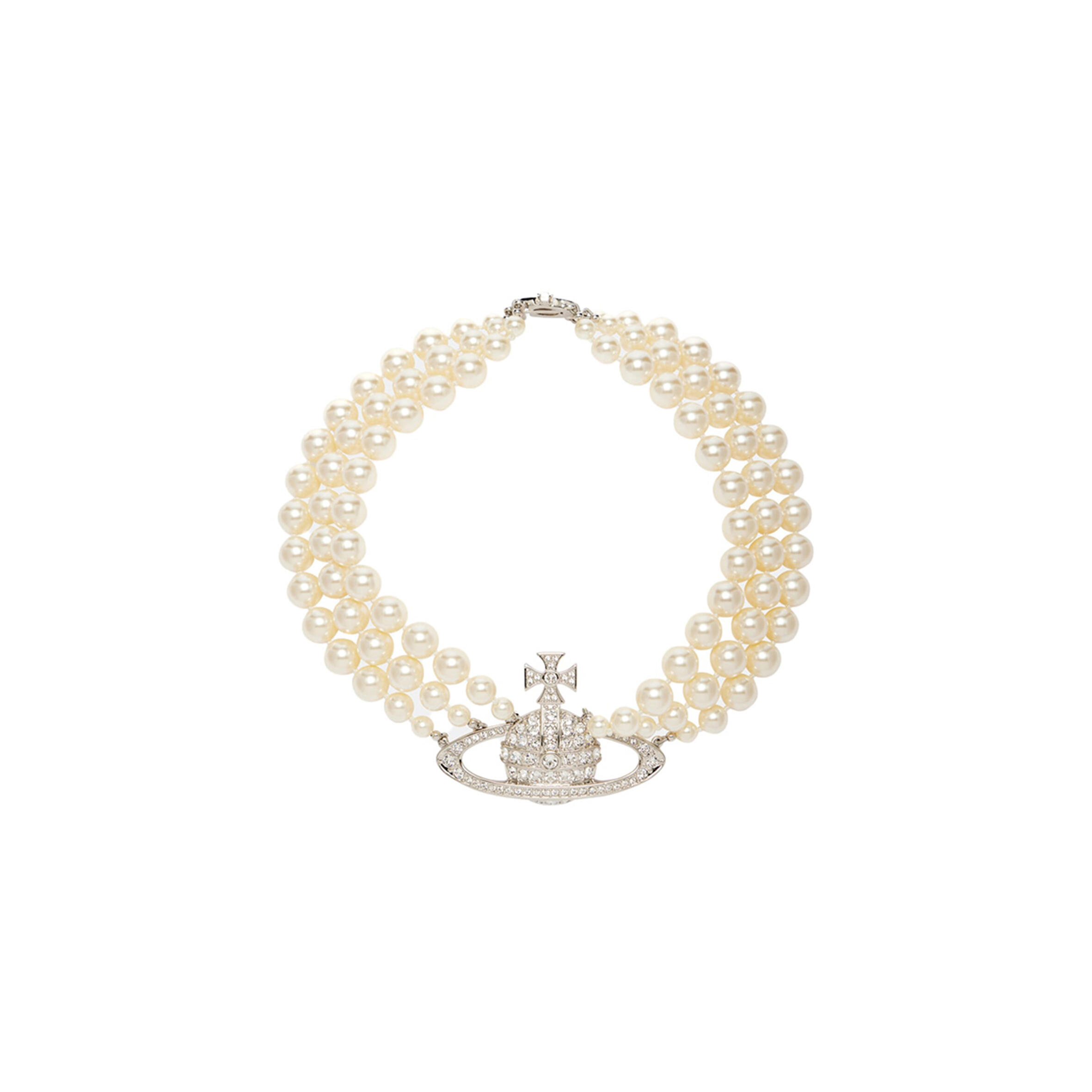 VIVIENNE WESTWOOD EMBELLISHED CHOKER 
